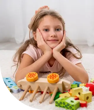 Montessori play learning