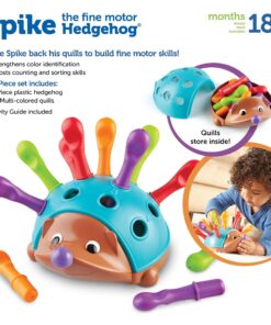 Montessor Spike Hedgehog Toy – Fine Motor Skills