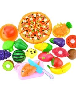 Montessori Cutting Play Food Set – Pretend Play
