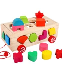 Montessori Shape Match Box – Fine Motor Skills